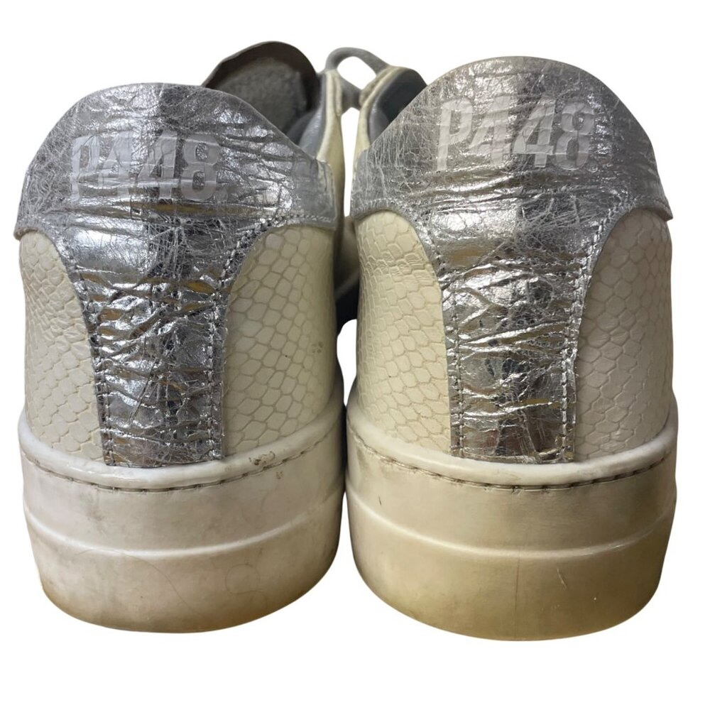 P448 Thea Python Roccia Leopard Animal Print Plat… - image 4